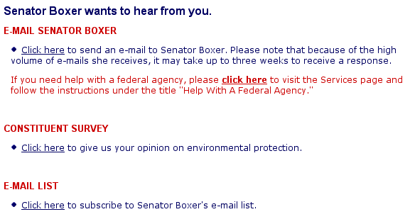 Senate.gov example of Web Blooper